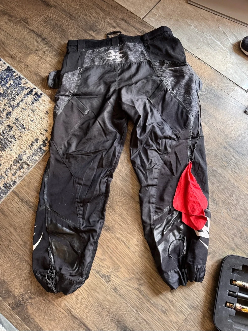Men's Black Casual Paintball Pants — Durable Active Fit